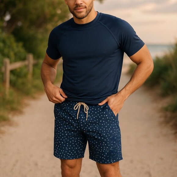 BILLABONG PLATINUM X SUNDAYS Hybrid Board Shorts 34 L Swim Surf Trunks Inseam 9" - Picture 9 of 9